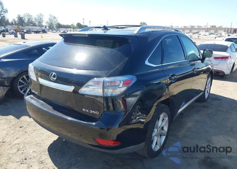 2010 Lexus Rx 350 z USA, uszkodzony, nr VIN 2T2ZK1BA2AC025840